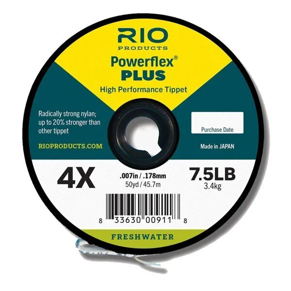 RIO POWERFLEX PLUS TIPPET 7X