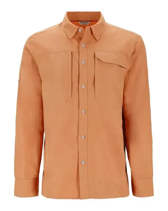 SIMMS Guide Shirt Orange Maple L