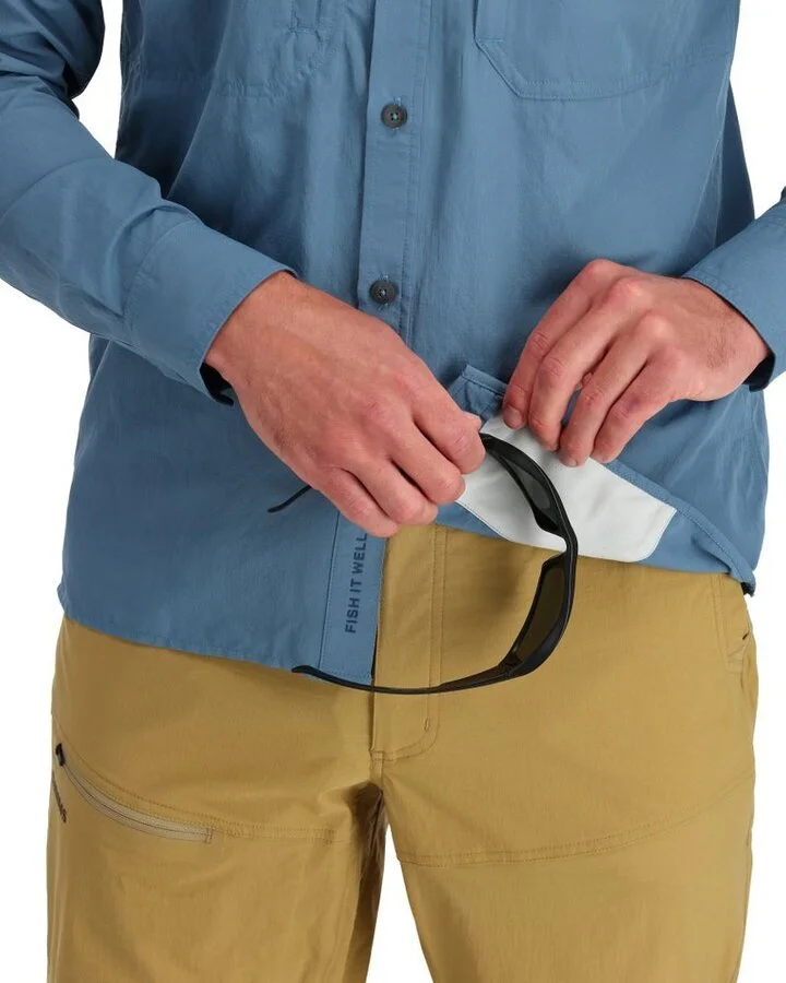 SIMMS Guide Shirt Orange Maple L