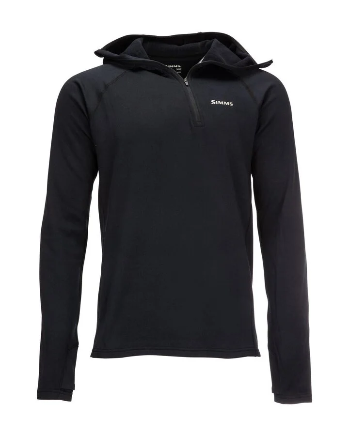 SIMMS Heavyweight Baselayer Hoody Black XL
