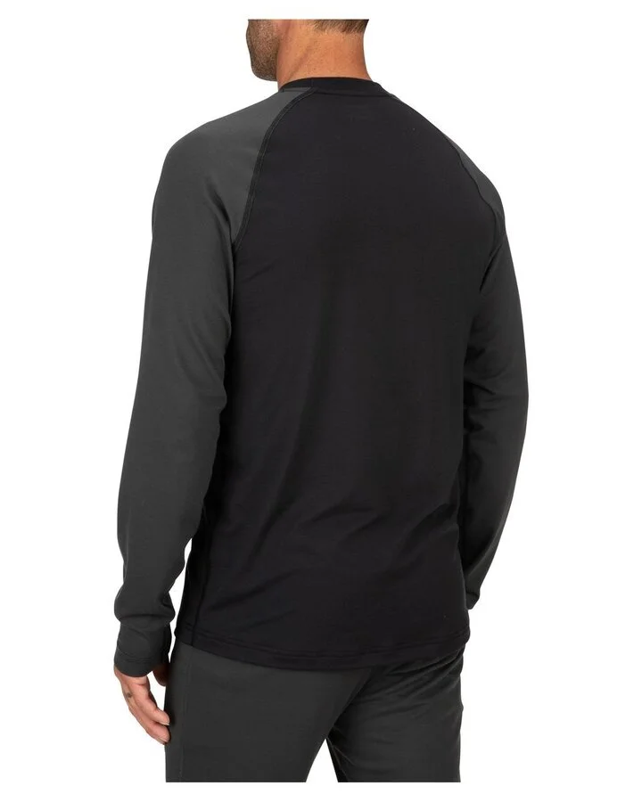 SIMMS Lightweight Baselayer Top Black L
