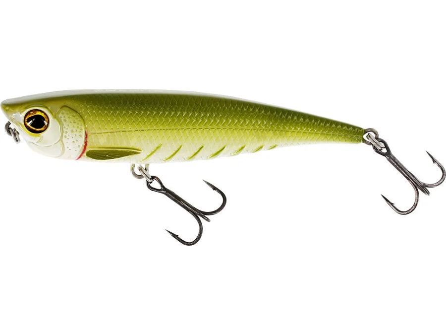 SPOT-ON TOP WALKER Green Minnow 10cm