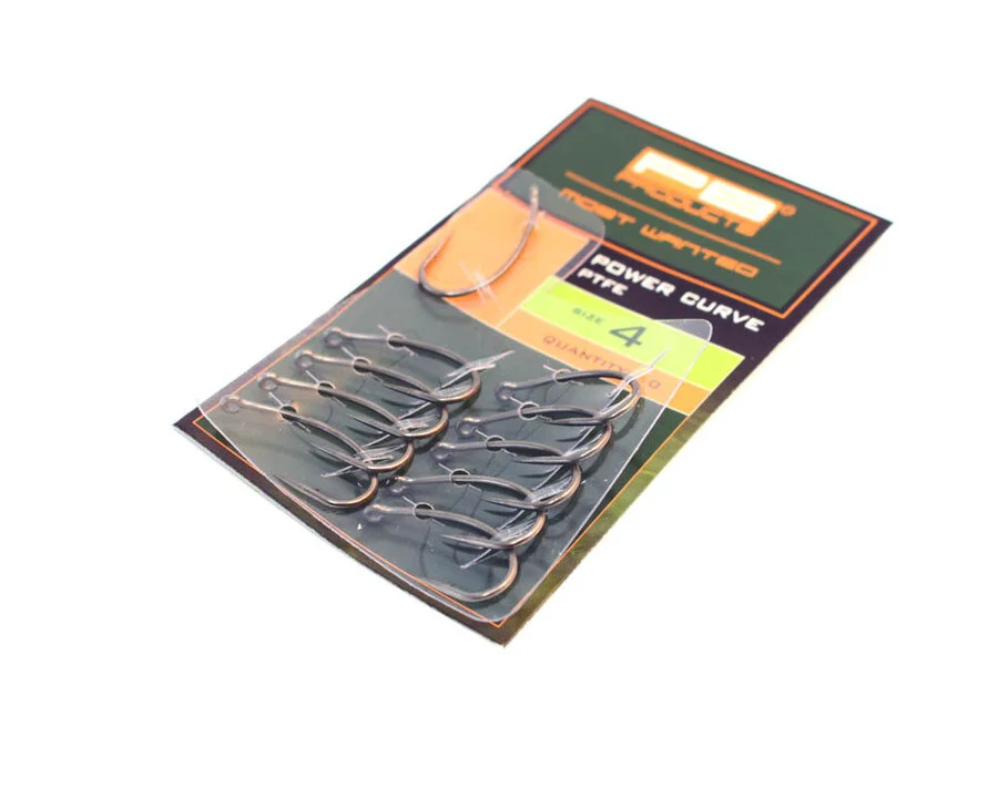 Power Curve Hook PTFE size 4 10kom