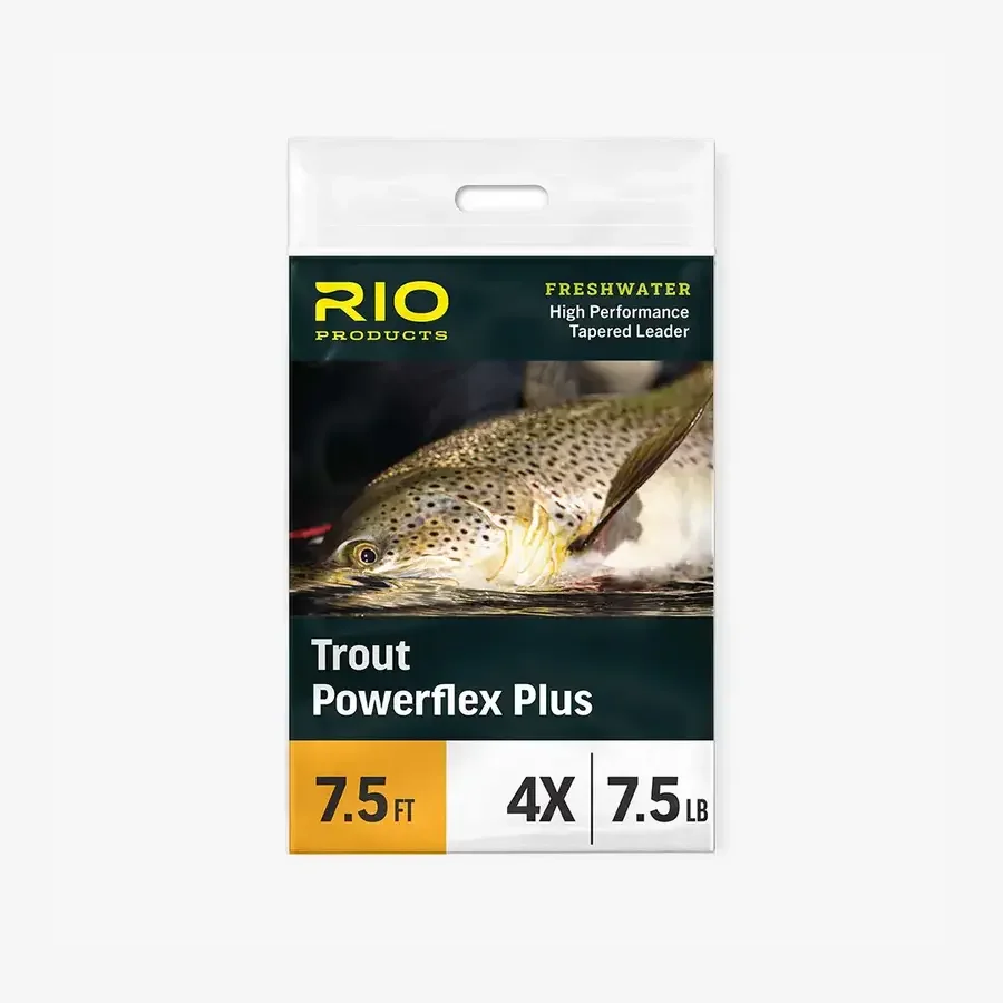 RIO POWERFLEX PLUS LEADER 7,5FT 4X