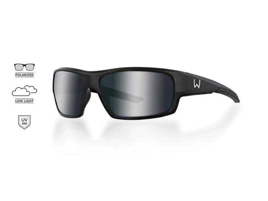 W6 SPORT 10 Matte Black-LB Brown LM Silver Flash AR Blue