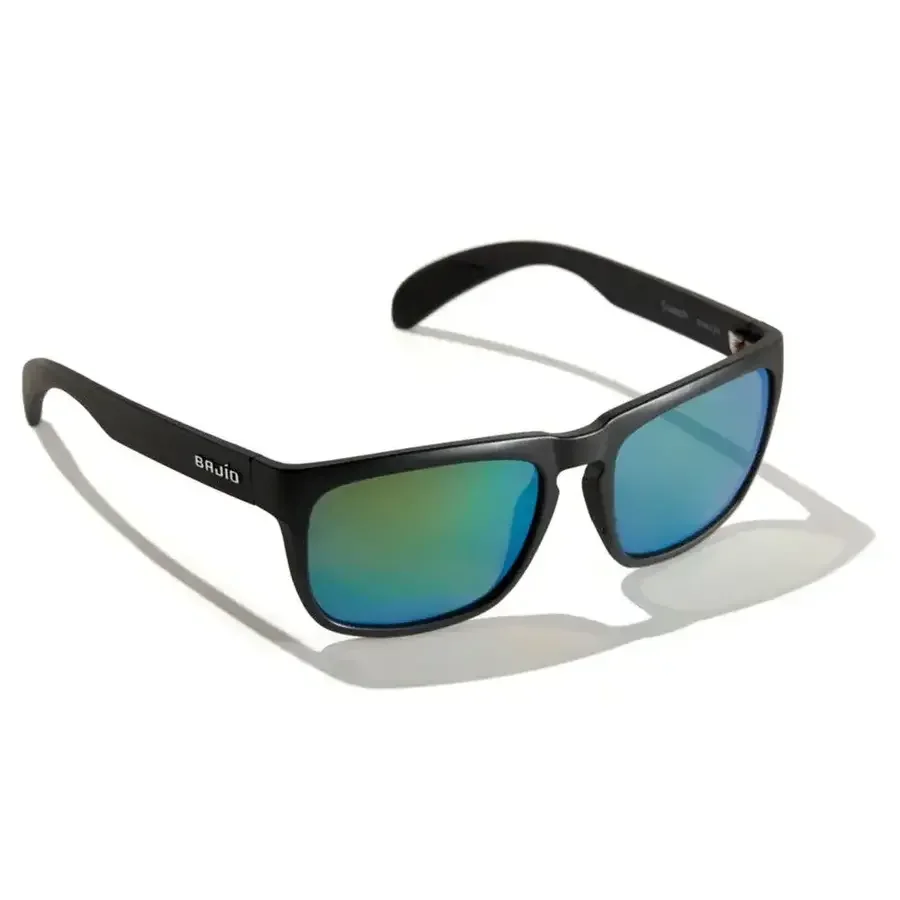 Bajio Swash Black Matte Green Mirror Glas